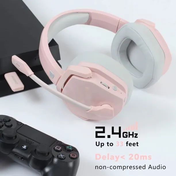 3 in 1 Wireless BOLT AXTION Gaming Headset for PS4, PS5, PC and Mac with Microphone