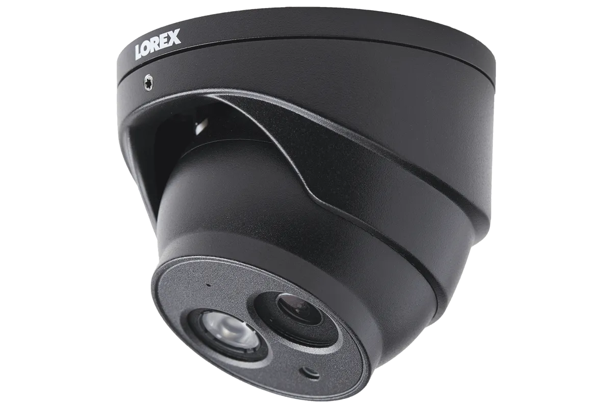 32 Channel Nocturnal IP Security Camera System featuring Fourteen 4K IP Cameras with Real-time 30FPS Recording and Fourteen 4K IP Audio Domes