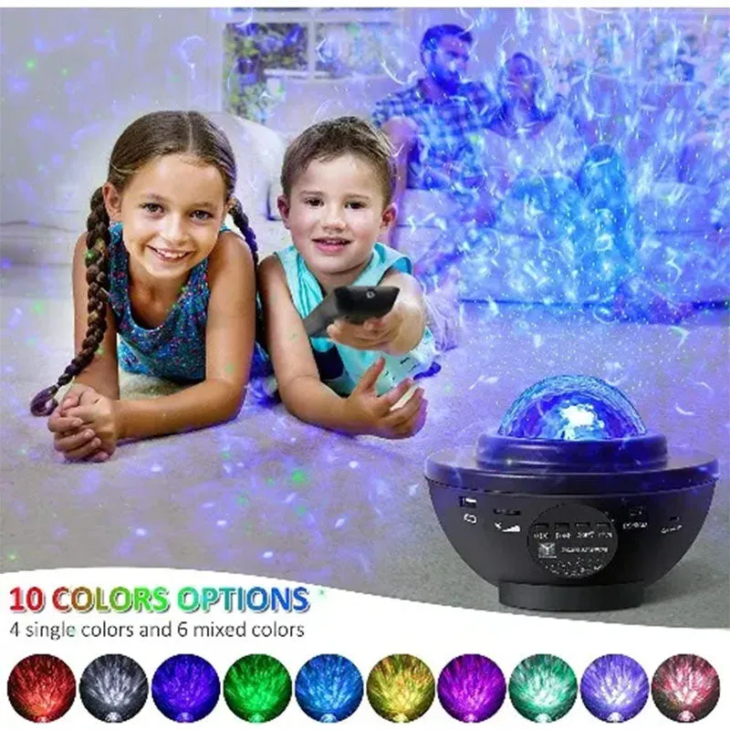 Galaxy Light Projector with Bluetooth Music Speaker