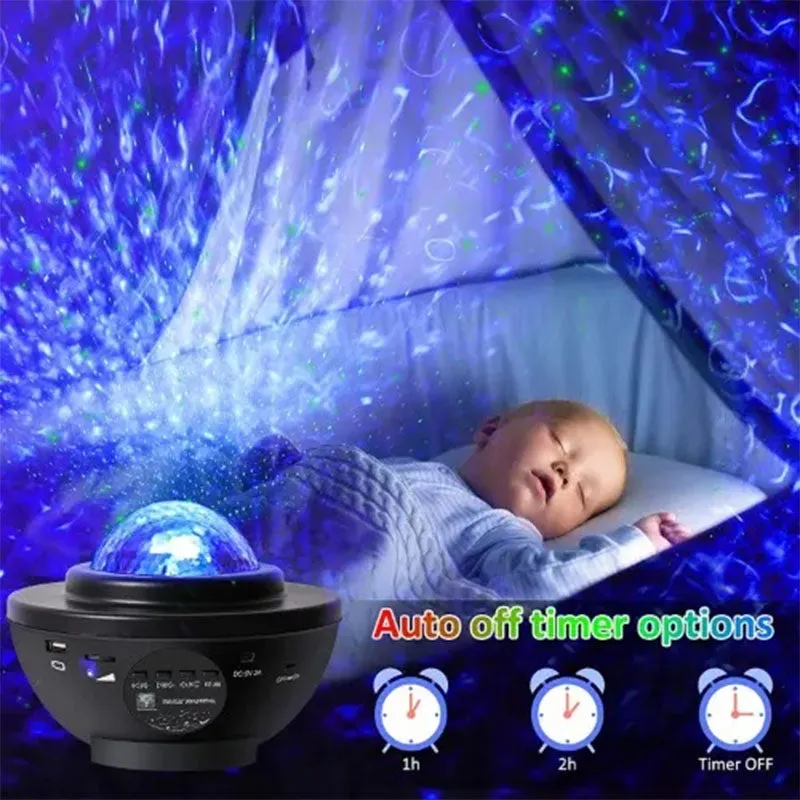 Galaxy Light Projector with Bluetooth Music Speaker