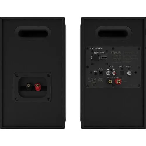 IN STOCK! Klipsch KD-400 2-Way Active Wireless Bookshelf Speakers (Pair)