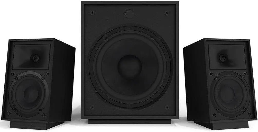 Klipsch Heritage ProMedia 2.1 Bluetooth Speaker System Black