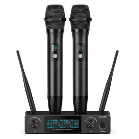 LEKATO BKW-12 UHF Wireless Microphone Dynamic Set