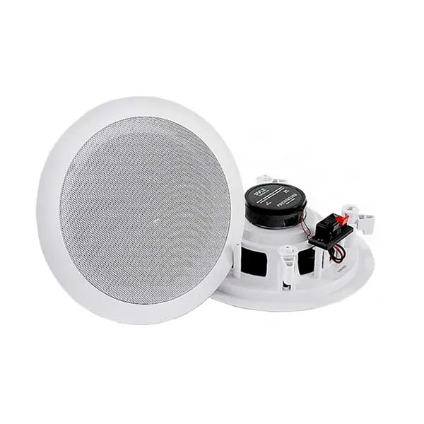 Pyle PDICBT652RD Dual 6.5" 200W White Ceiling/Wall Flush Mount 2-Way Bluetooth Home Speakers