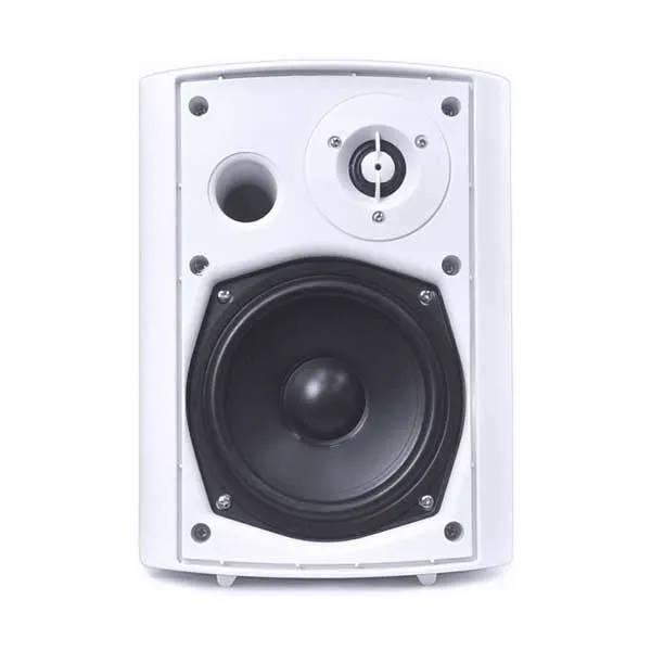 Pyle PDWR51BTWT 5.25" White Indoor/Outdoor Wall Mount Waterproof & Bluetooth Speakers