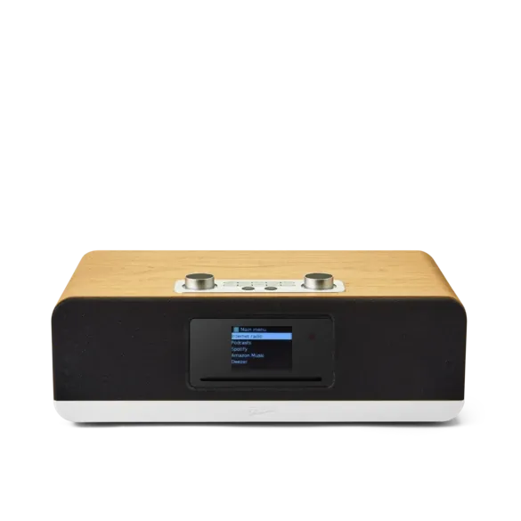 Roberts Stream 67L Bluetooth Sound System with CD Player and Internet DAB  Radio - Natural Wood Ex-Display Clearance