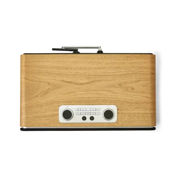 Roberts Stream 67L Bluetooth Sound System with CD Player and Internet DAB  Radio - Natural Wood Ex-Display Clearance