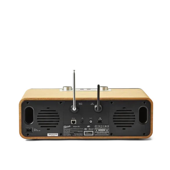 Roberts Stream 67L Bluetooth Sound System with CD Player and Internet DAB  Radio - Natural Wood