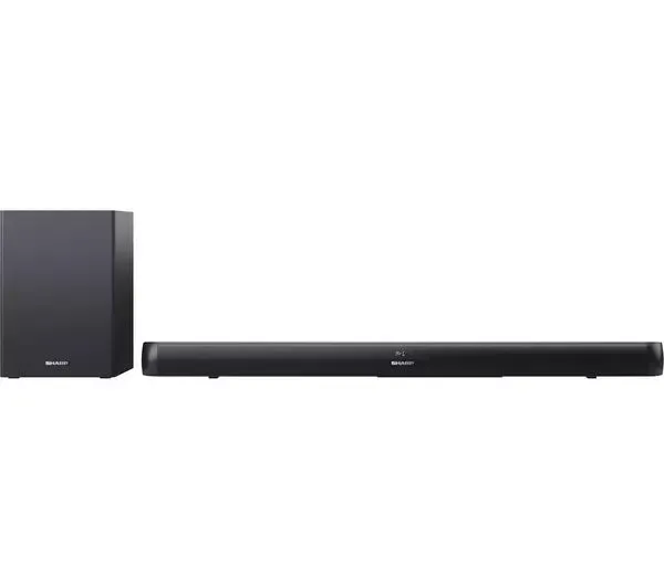 Sharp HT-SBW202 2.1 Soundbar with Wireless Subwoofer Black