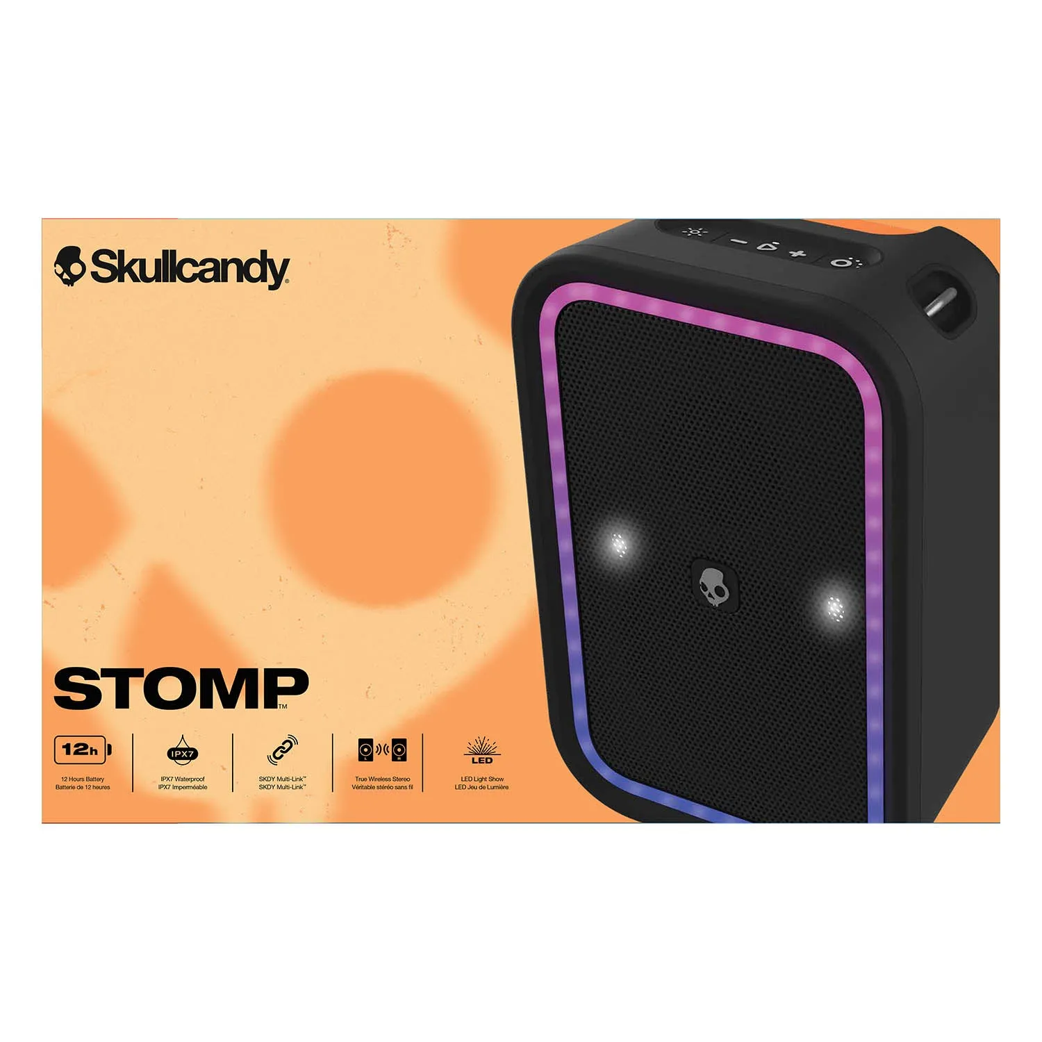 Skullcandy Stomp Portable Wireless Party Speaker - Black