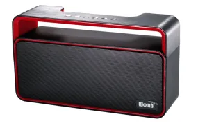 UNIVERSAL iBomb BLACK PORTABLE BLUETOOTH WIRELESS SPEAKER